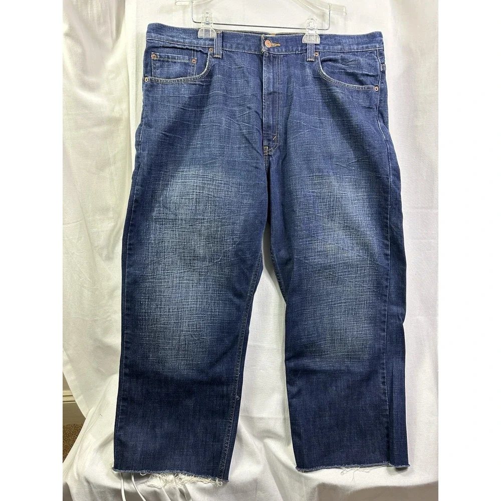 Levi 569 jeans W 40 L 32 ‎ color Blue denim loose relax straight leg pockets